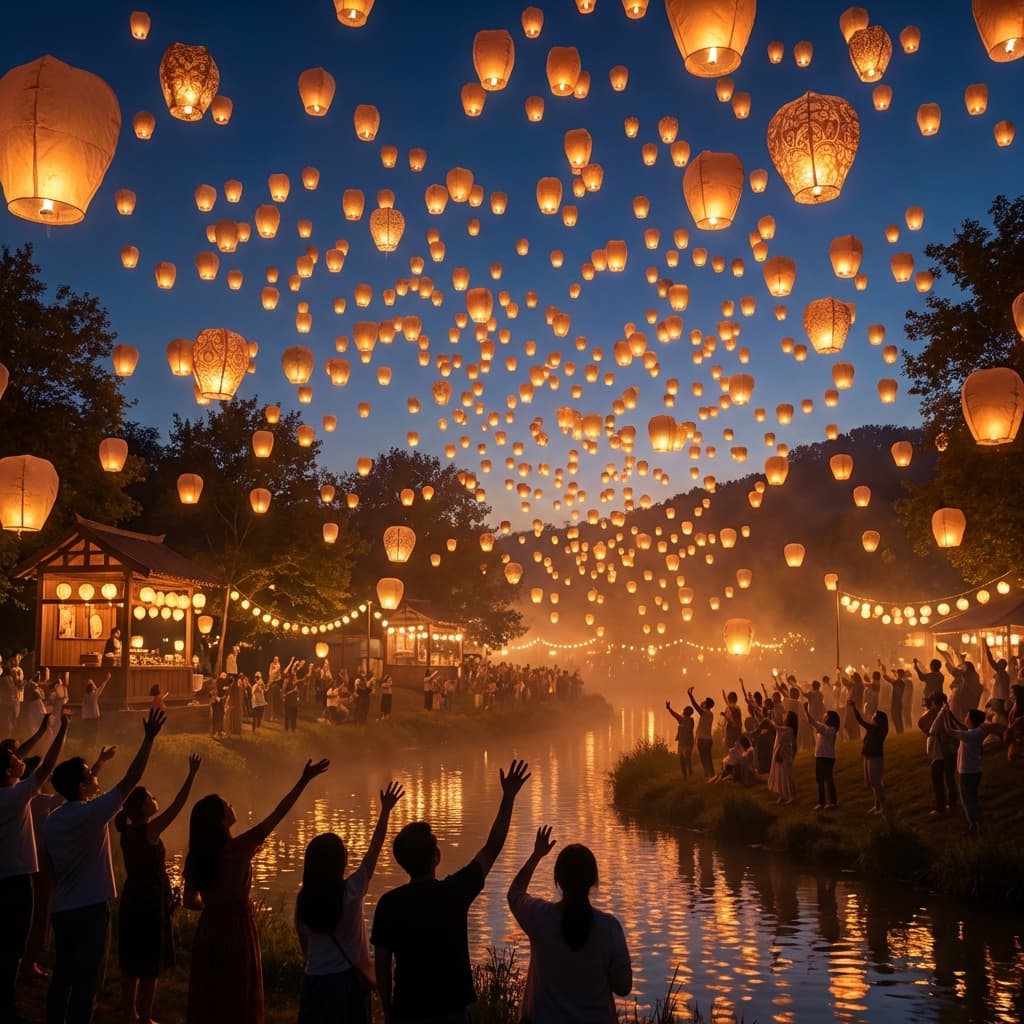 Magical lantern festival